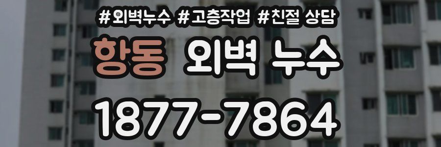 항동 외벽 누수