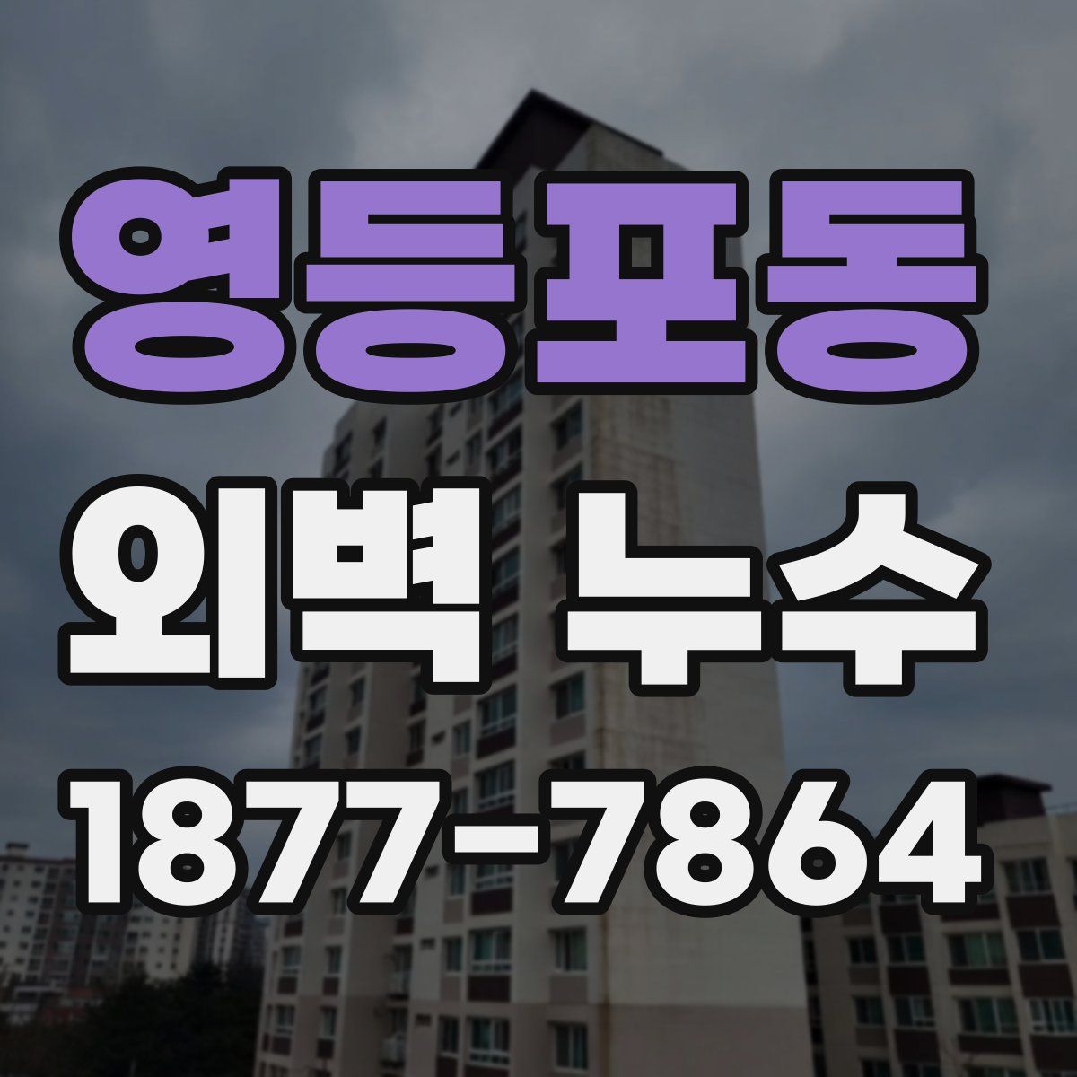 영등포동 외벽 누수