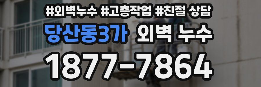 당산동3가 외벽 누수