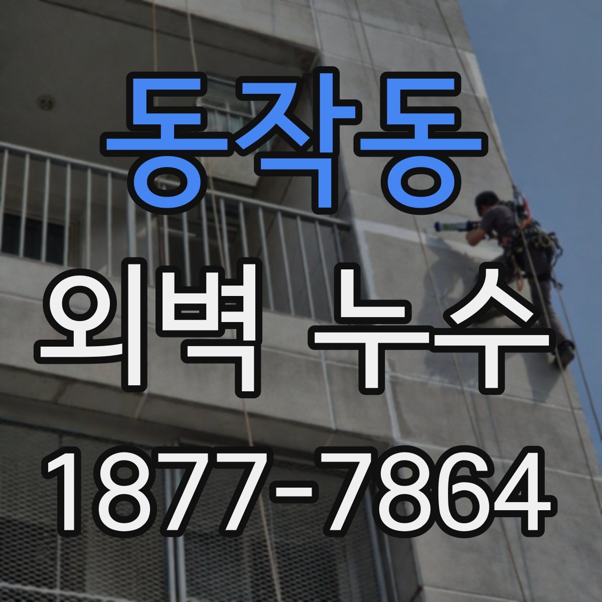 동작동 외벽 누수