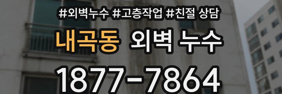 내곡동 외벽 누수