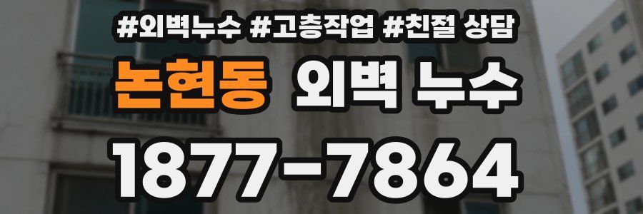 논현동 외벽 누수