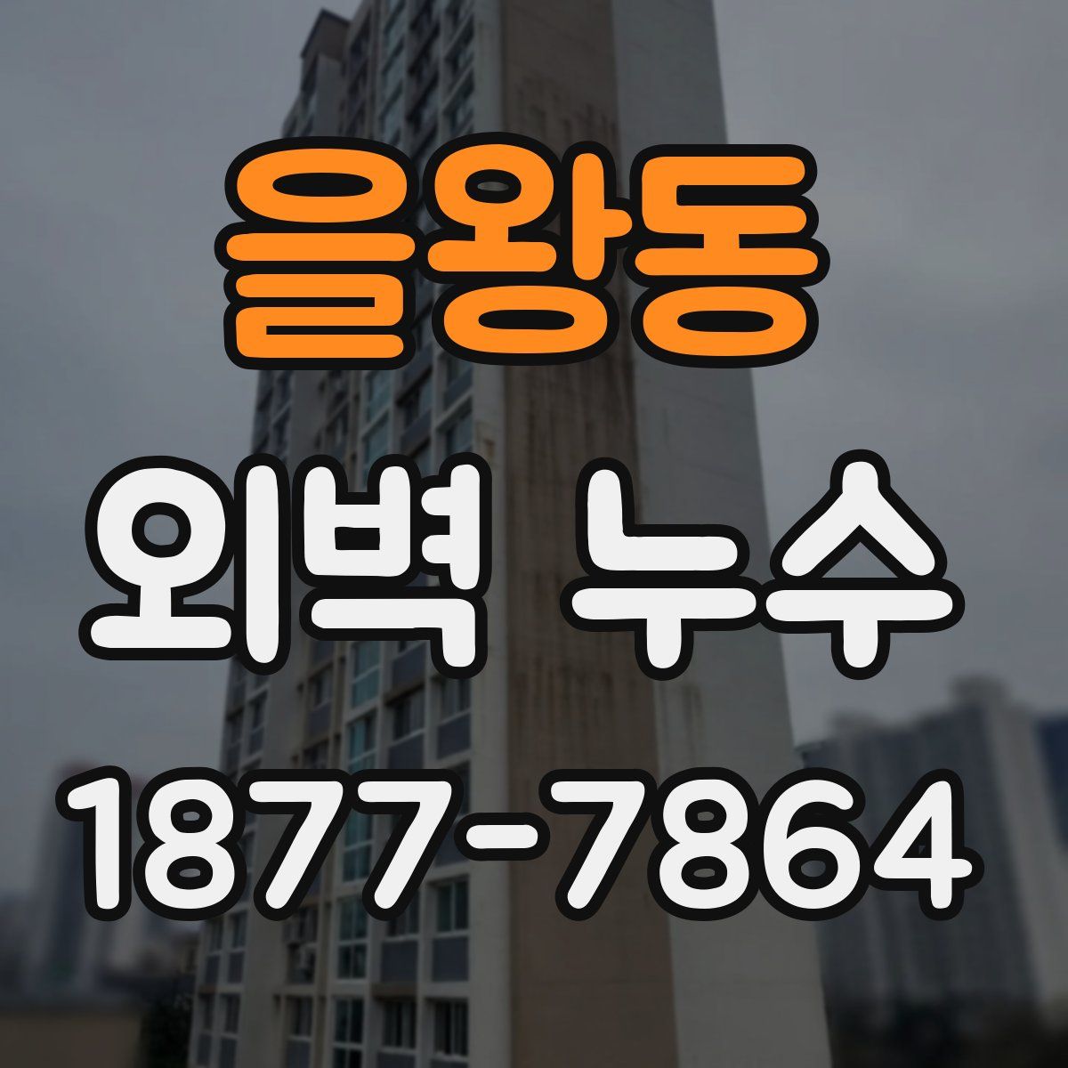 을왕동 외벽 누수