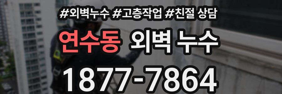 연수동 외벽 누수