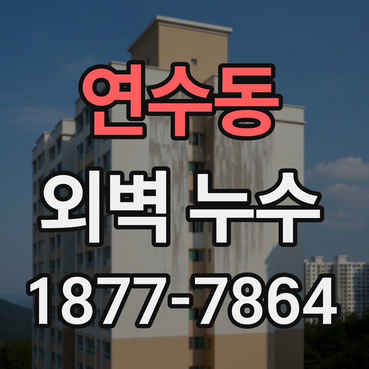 연수동 외벽 누수