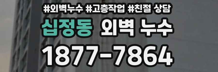 십정동 외벽 누수