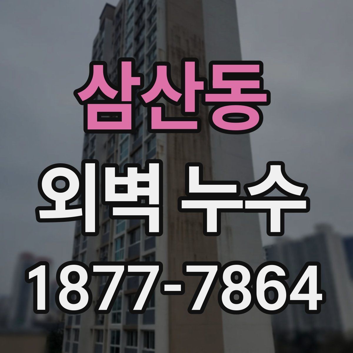 삼산동 외벽 누수 보수 범위를 정할 때 주의할 점