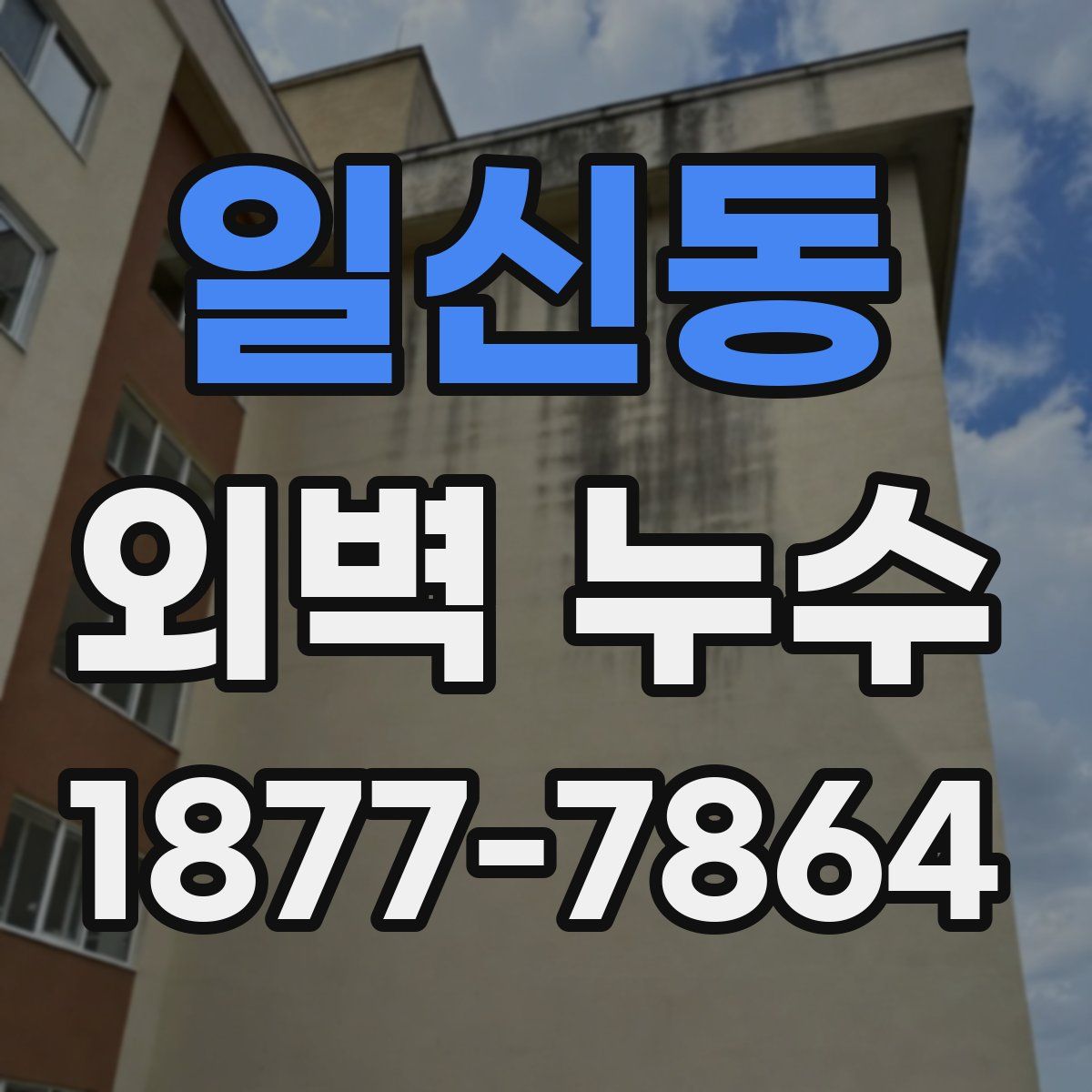 일신동 외벽 누수