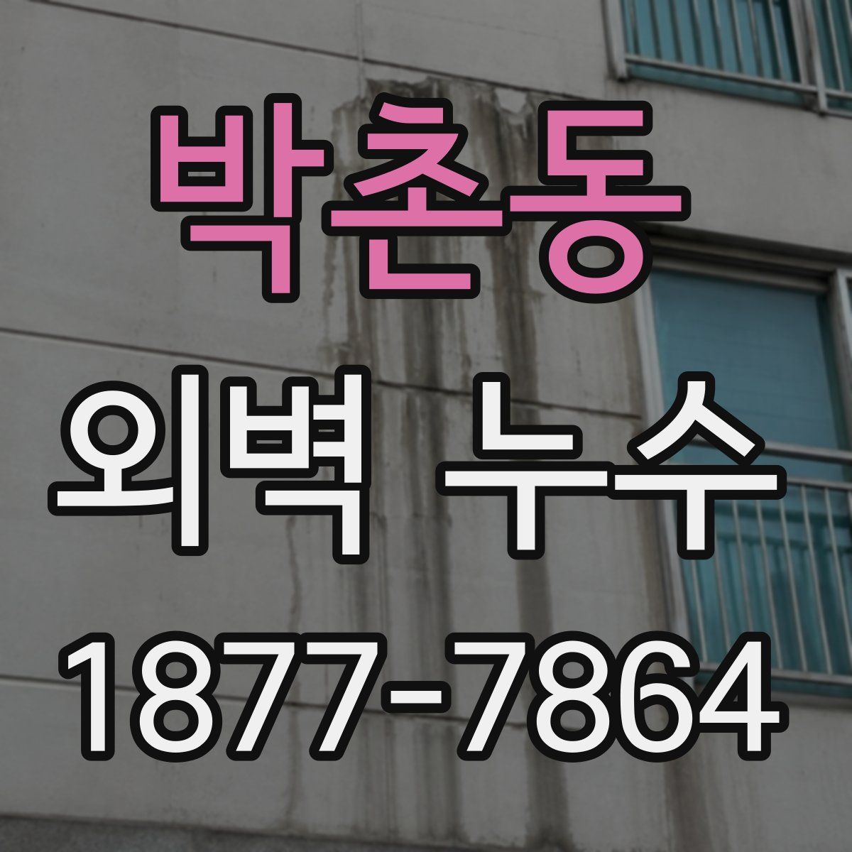 박촌동 외벽 누수