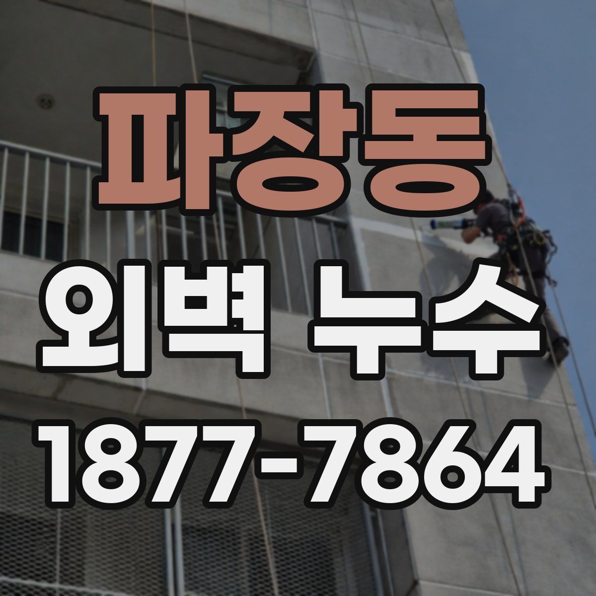 파장동 외벽 누수