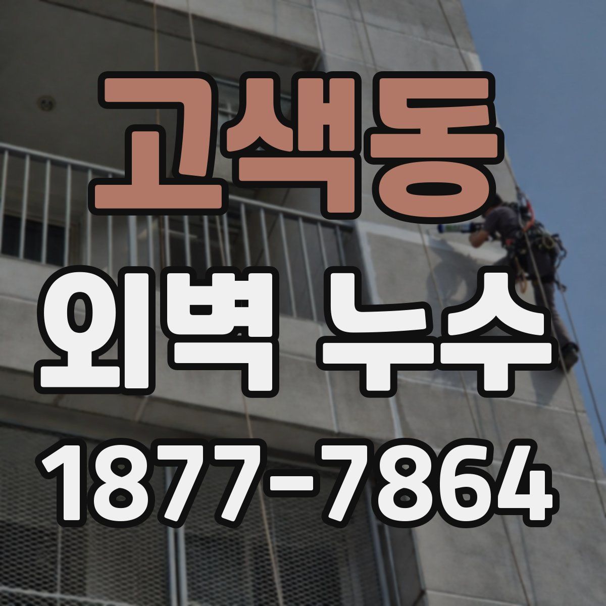 고색동 외벽 누수