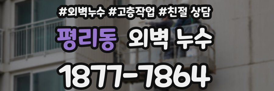 평리동 외벽 누수