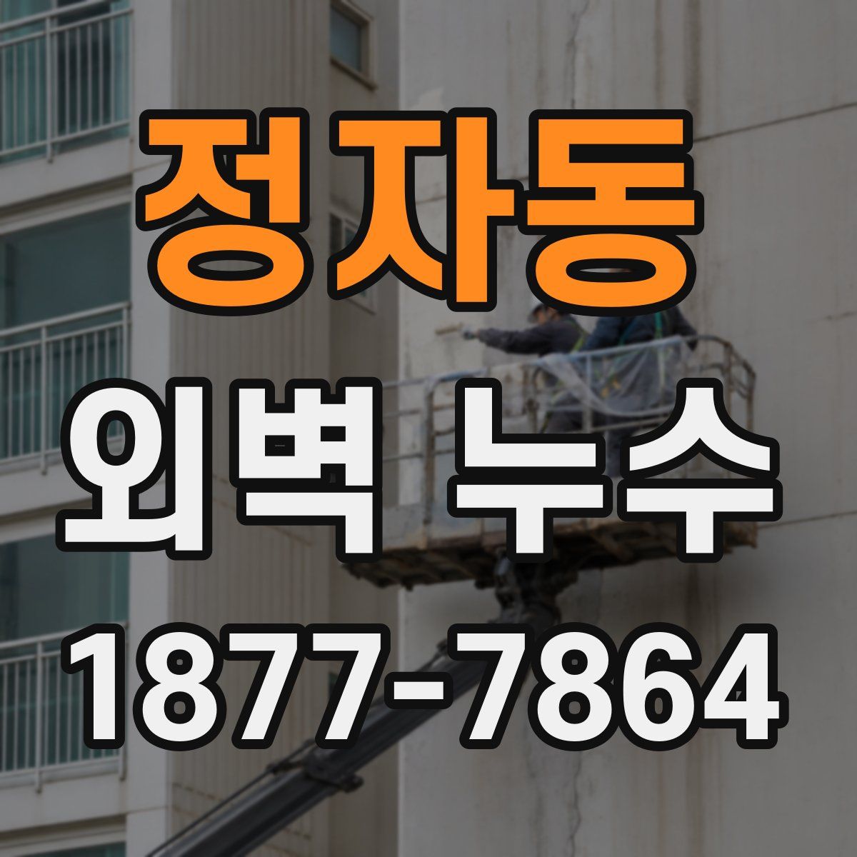 정자동 외벽 누수