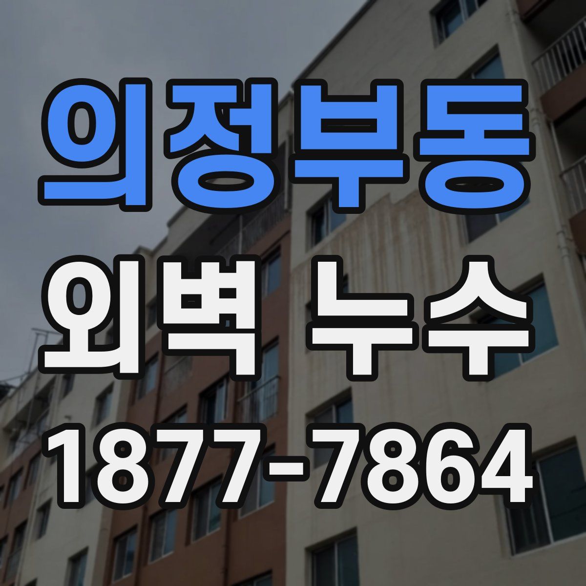의정부동 외벽 누수