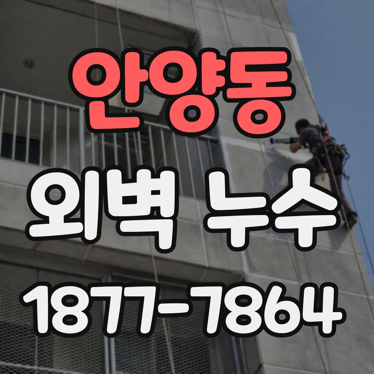 안양동 외벽 누수