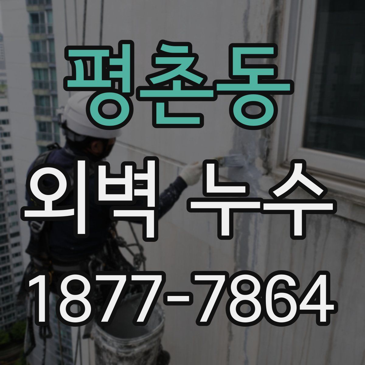 평촌동 외벽 누수