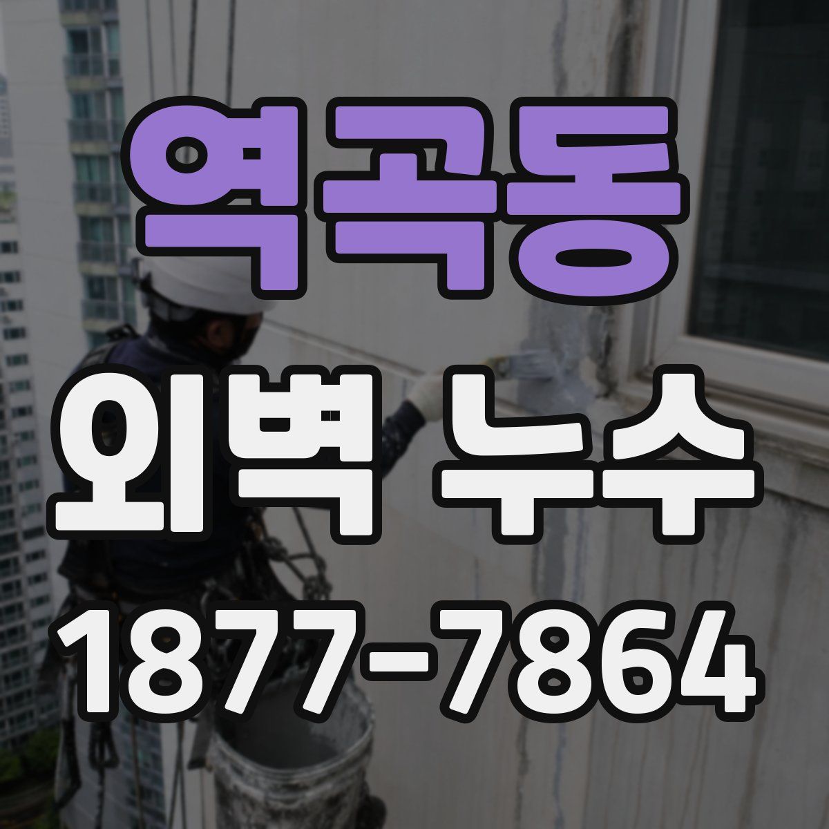 역곡동 외벽 누수