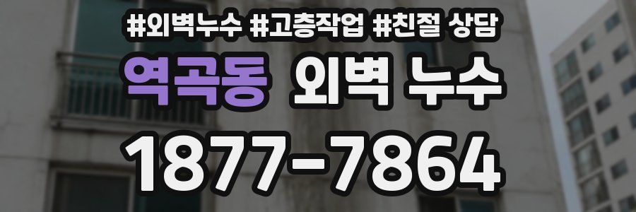 역곡동 외벽 누수
