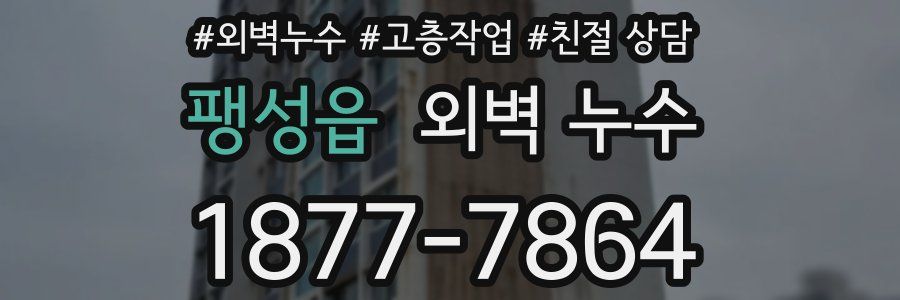 팽성읍 외벽 누수
