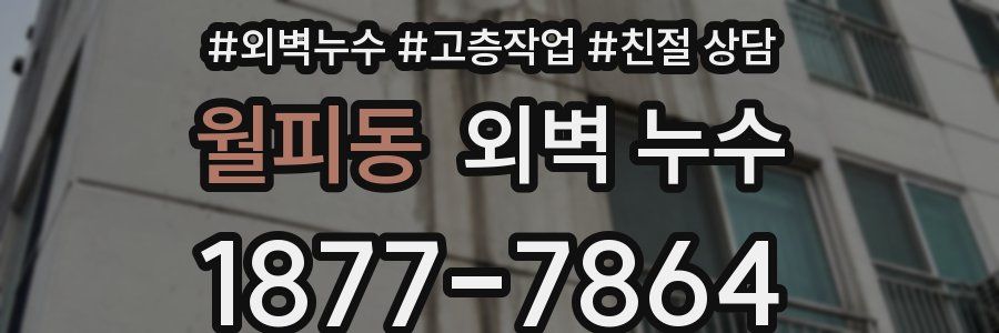 월피동 외벽 누수