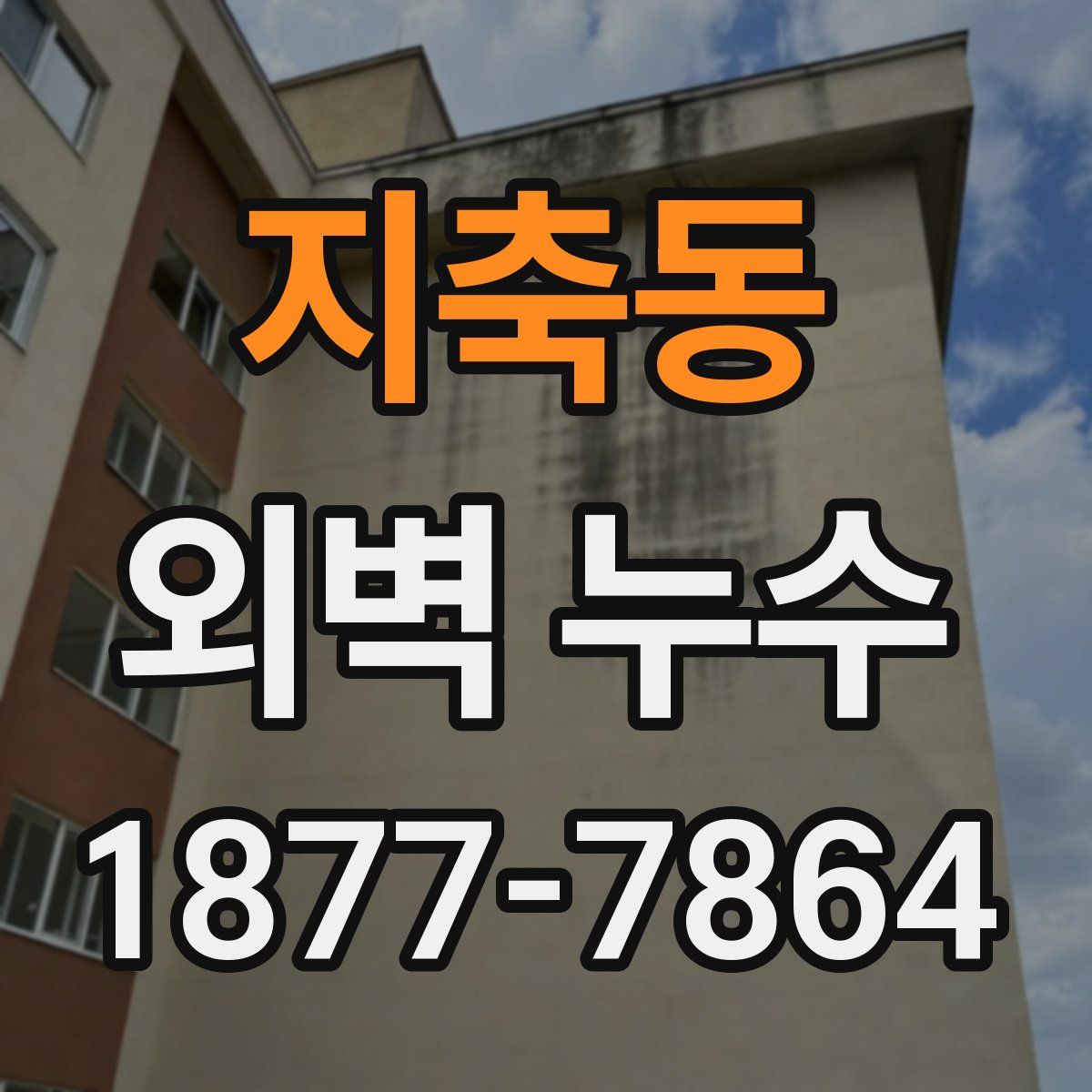 지축동 외벽 누수