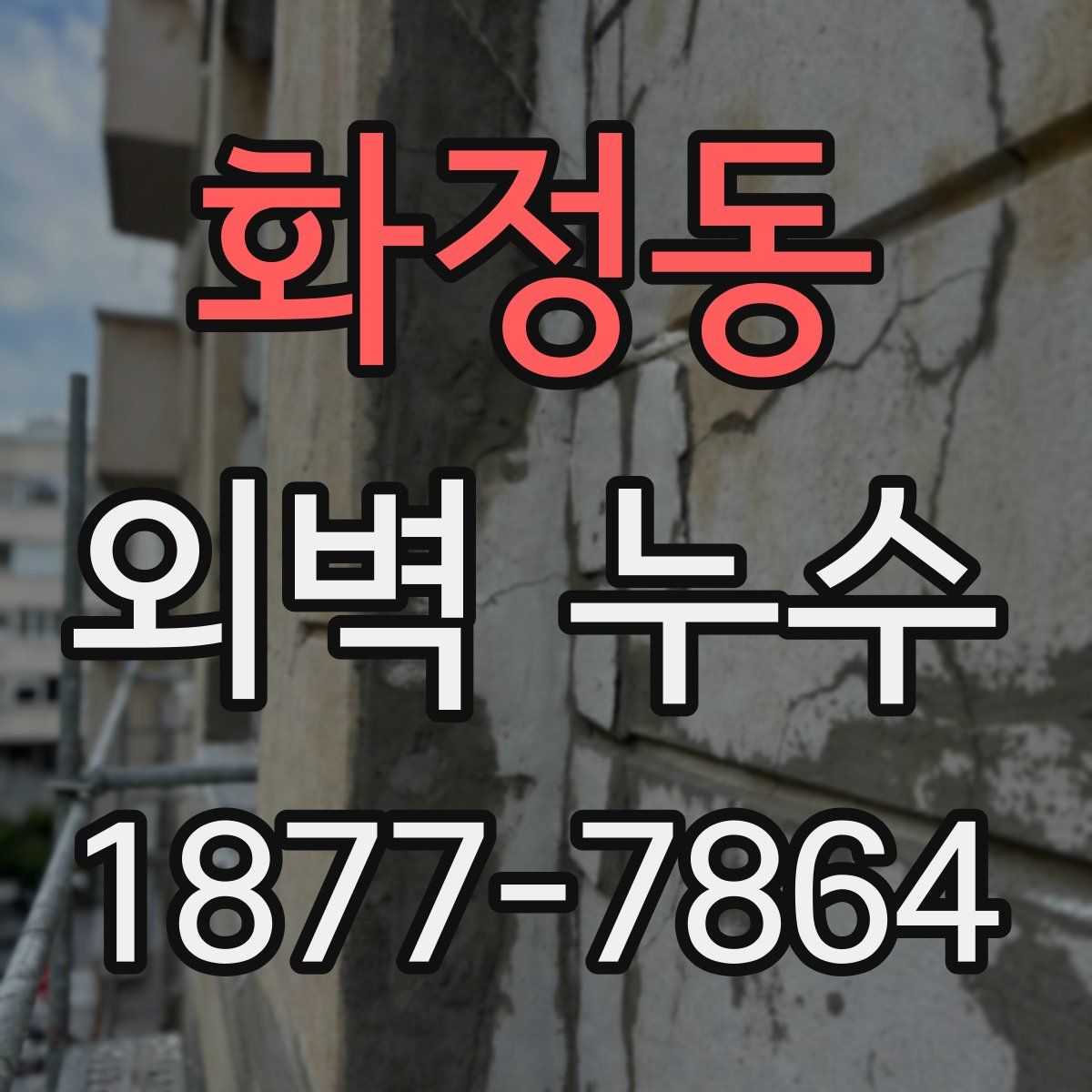 화정동 외벽 누수
