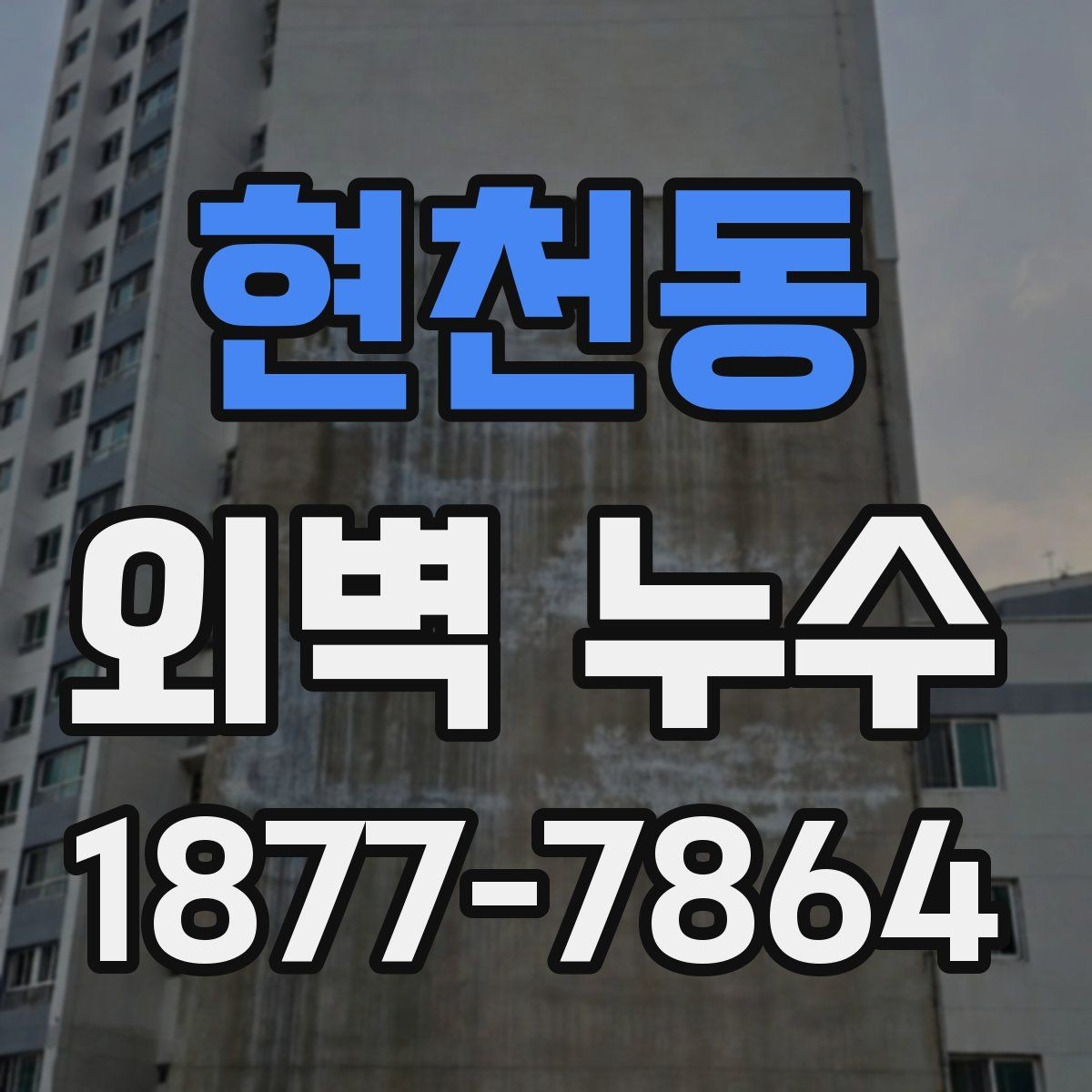 현천동 외벽 누수 점검 후 결과를 해석하는 법