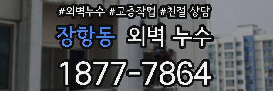 장항동 외벽 누수