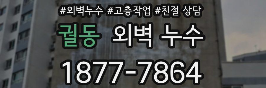 궐동 외벽 누수