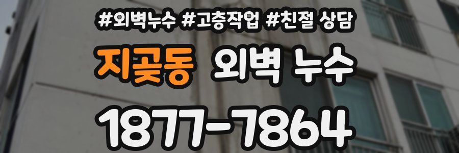 지곶동 외벽 누수