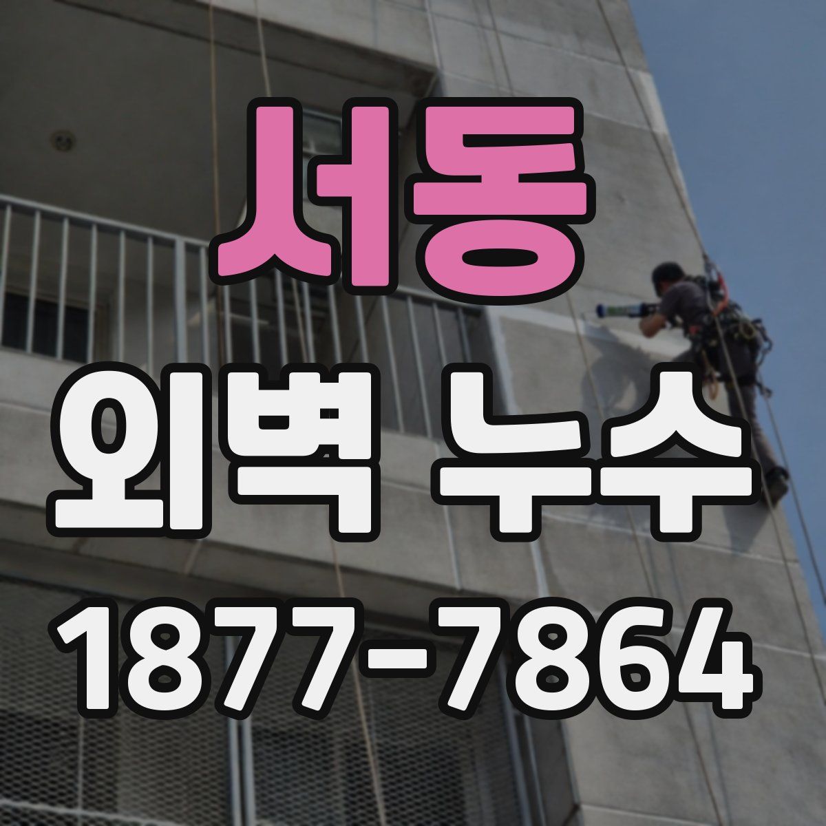 서동 외벽 누수