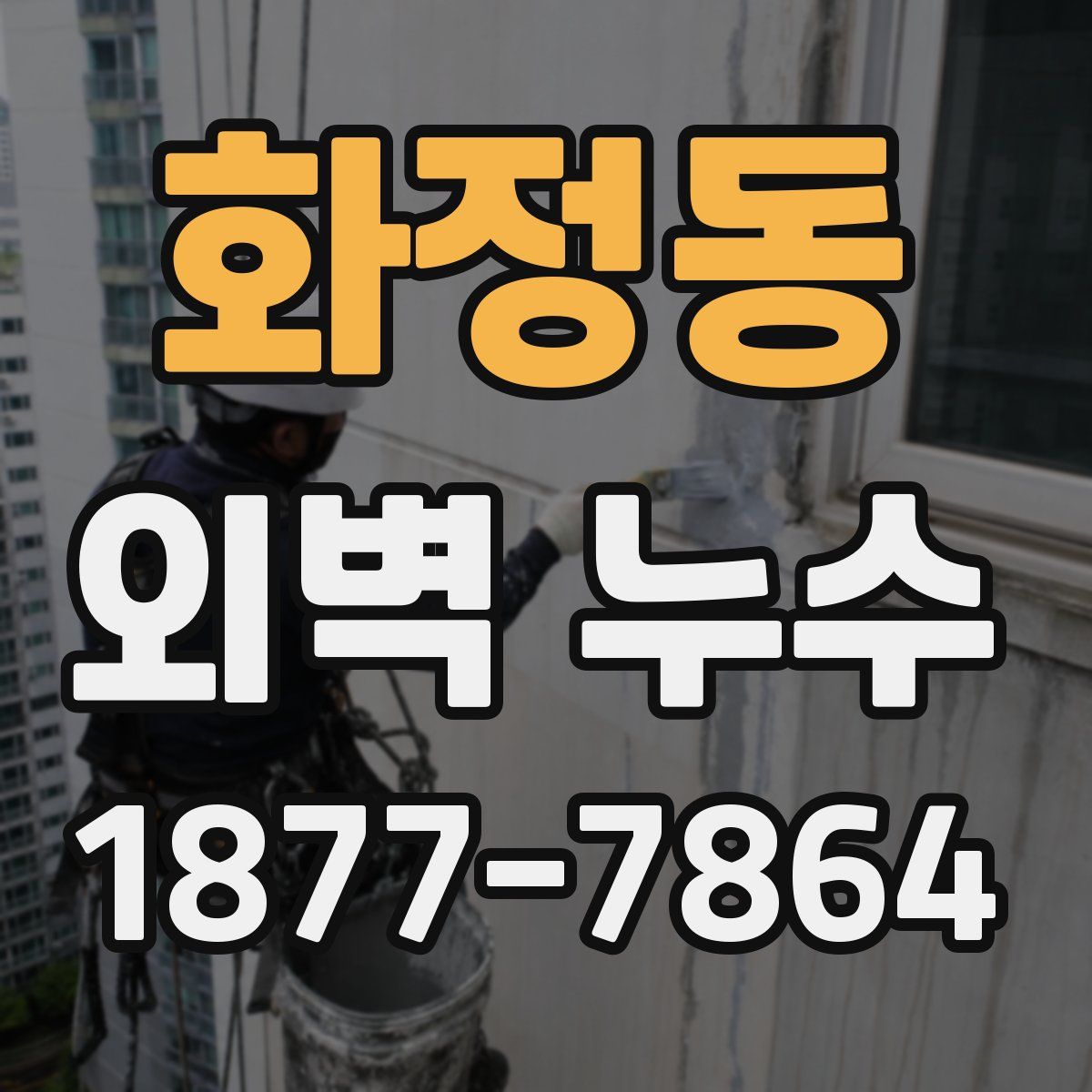 화정동 외벽 누수