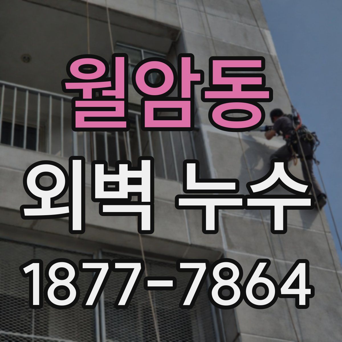 월암동 외벽 누수