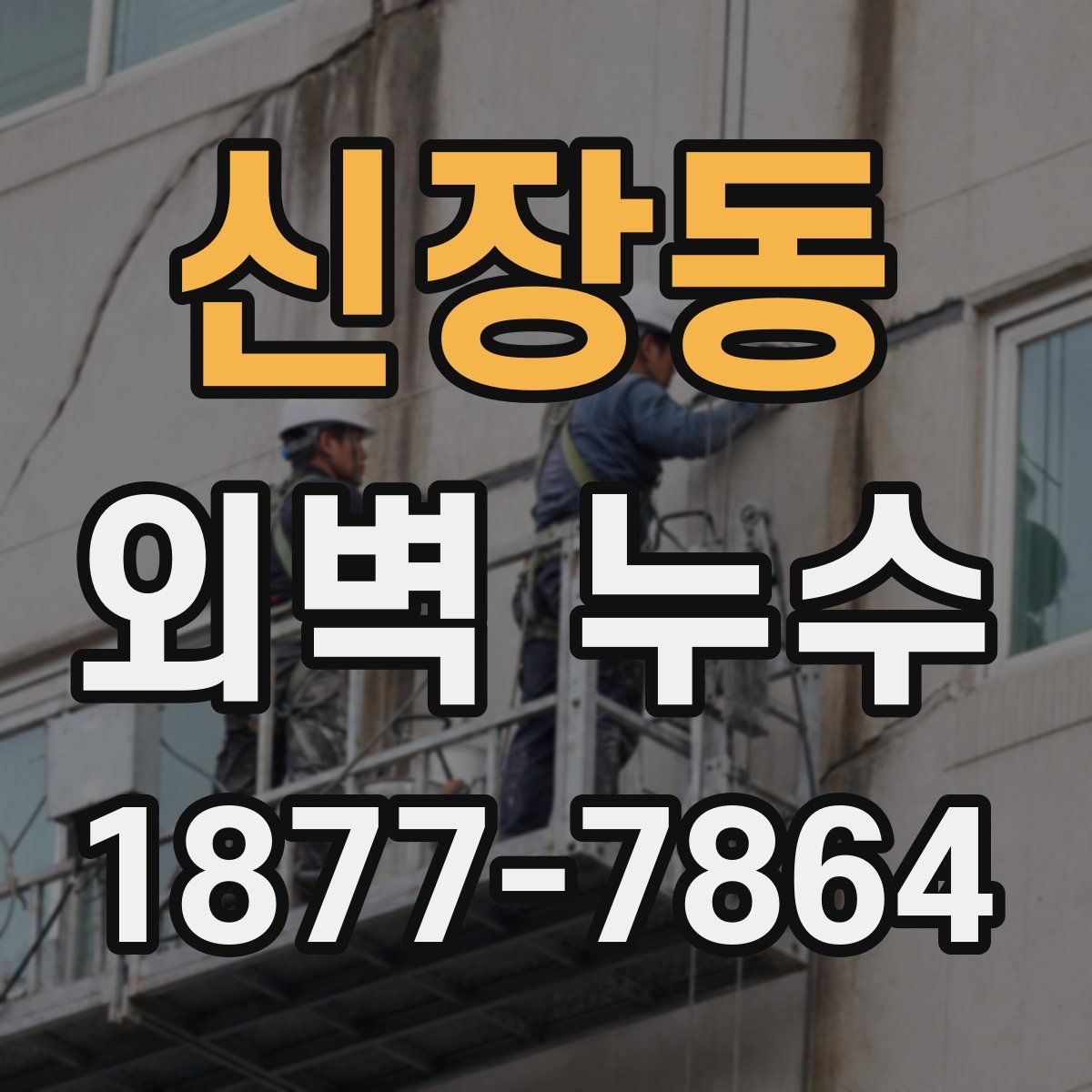 신장동 외벽 누수