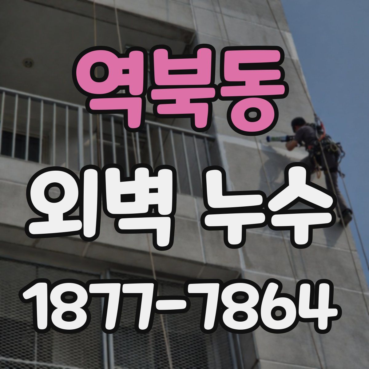 역북동 외벽 누수
