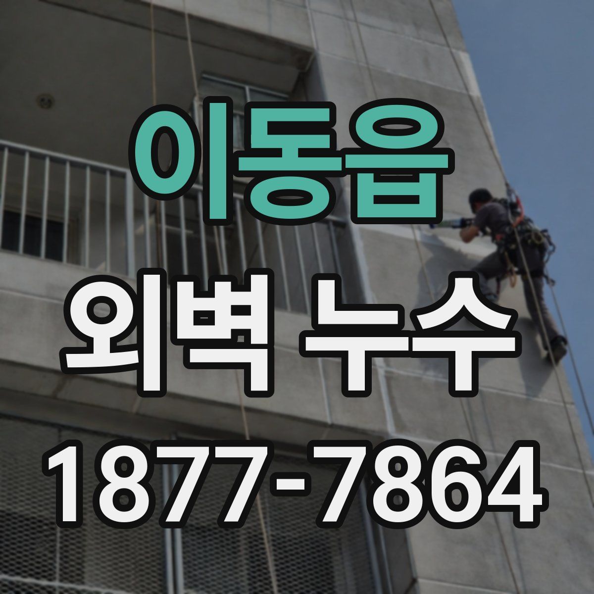 이동읍 외벽 누수