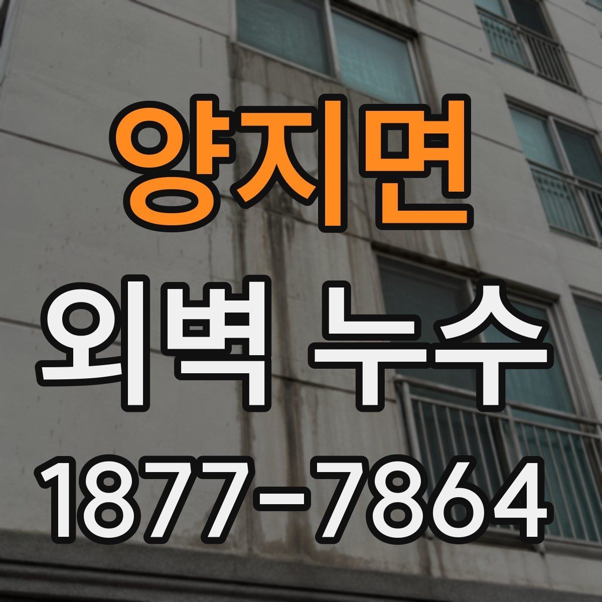 양지면 외벽 누수 상황에서 사진 촬영이 중요한 이유