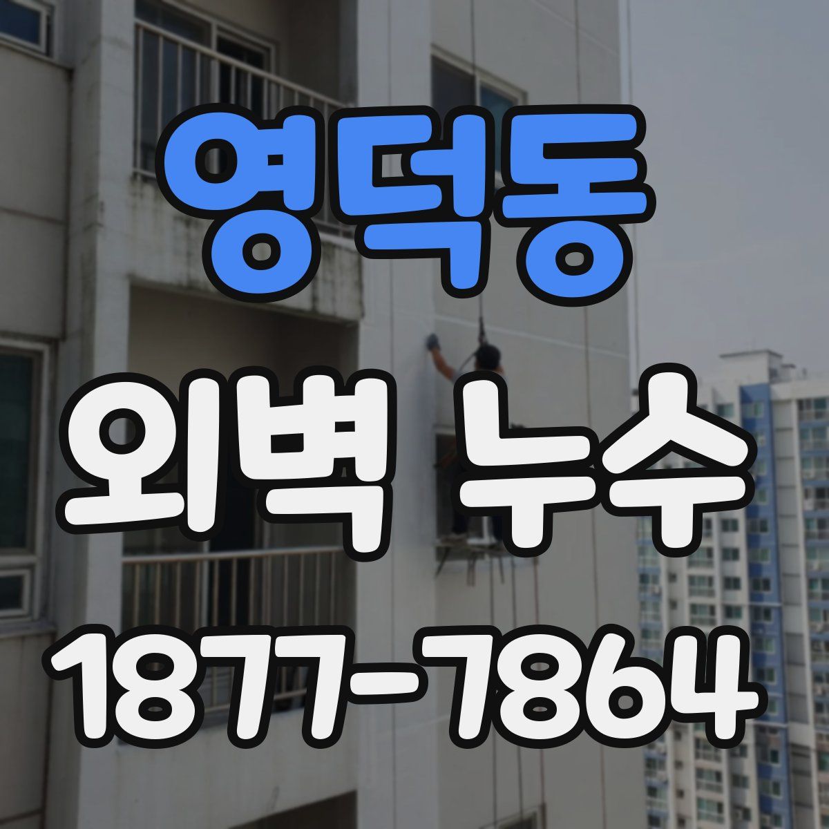 영덕동 외벽 누수