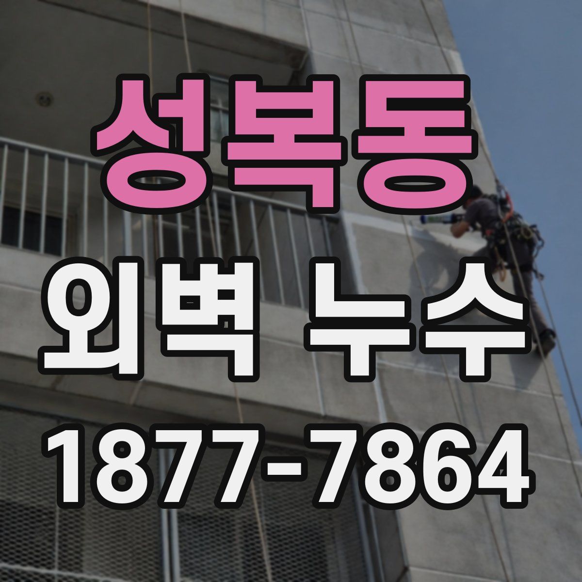 성복동 외벽 누수