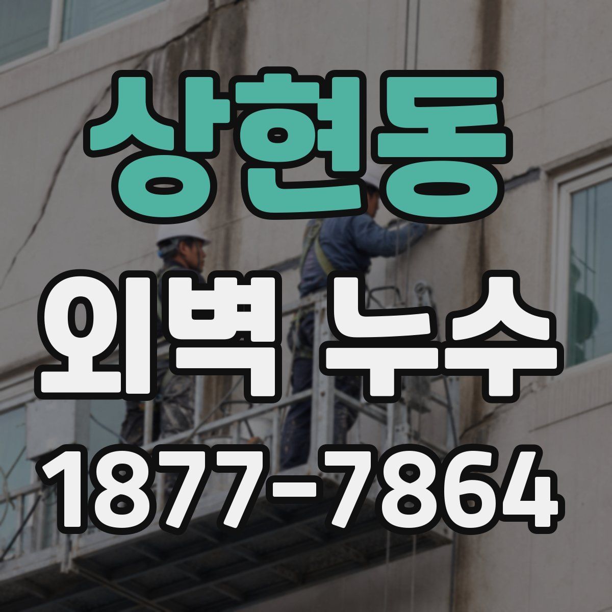 상현동 외벽 누수