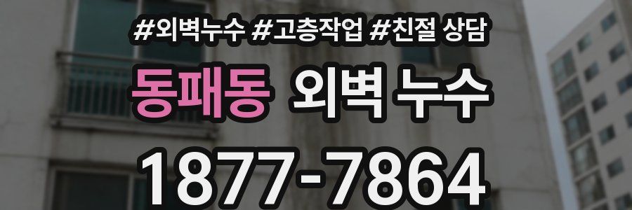 동패동 외벽 누수