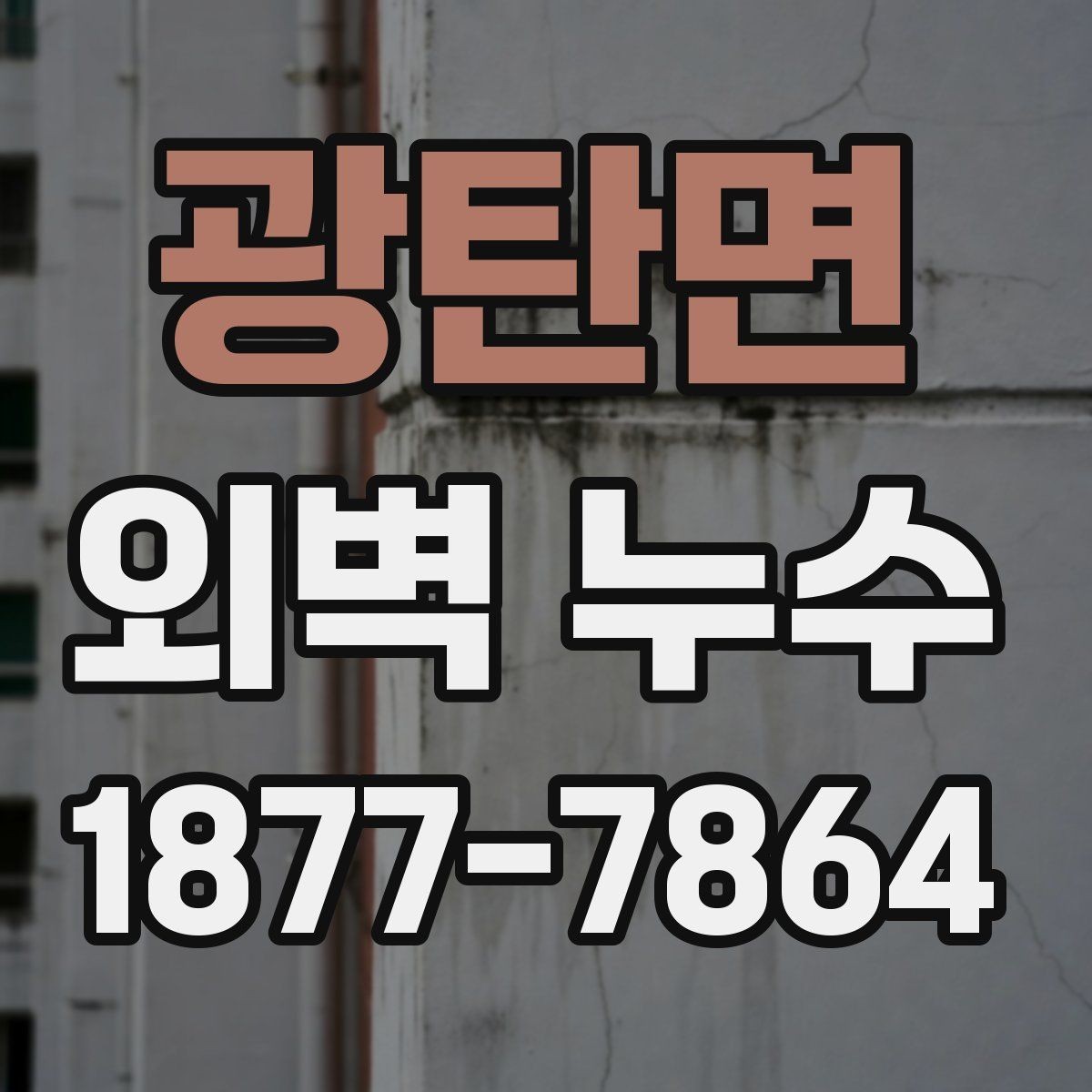 광탄면 외벽 누수 사례로 보는 잘못된 대응
