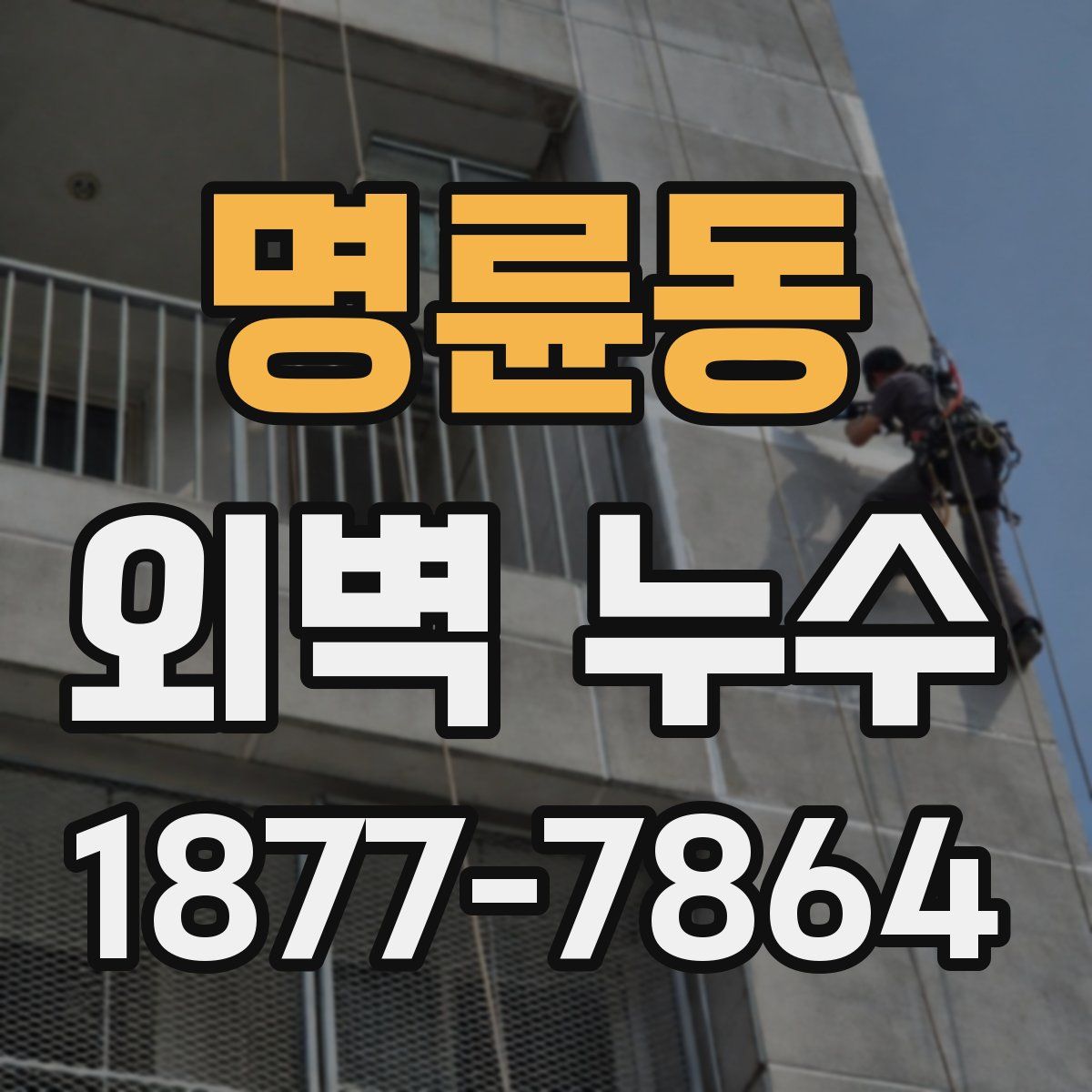 명륜동 외벽 누수
