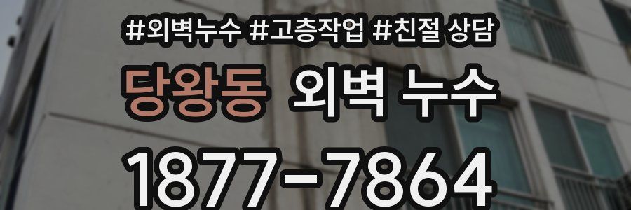 당왕동 외벽 누수