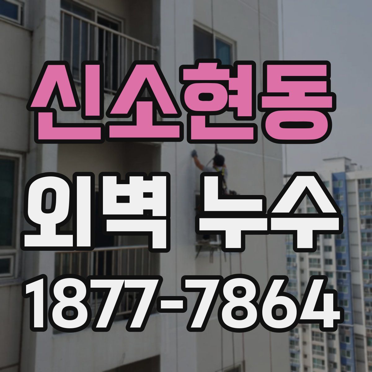 신소현동 외벽 누수