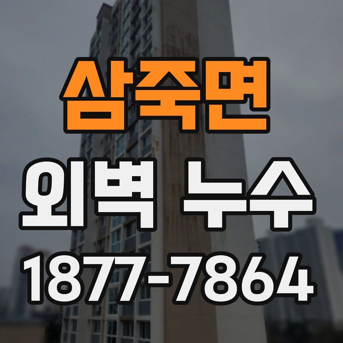 삼죽면 외벽 누수 현장 사례로 본 점검 과정