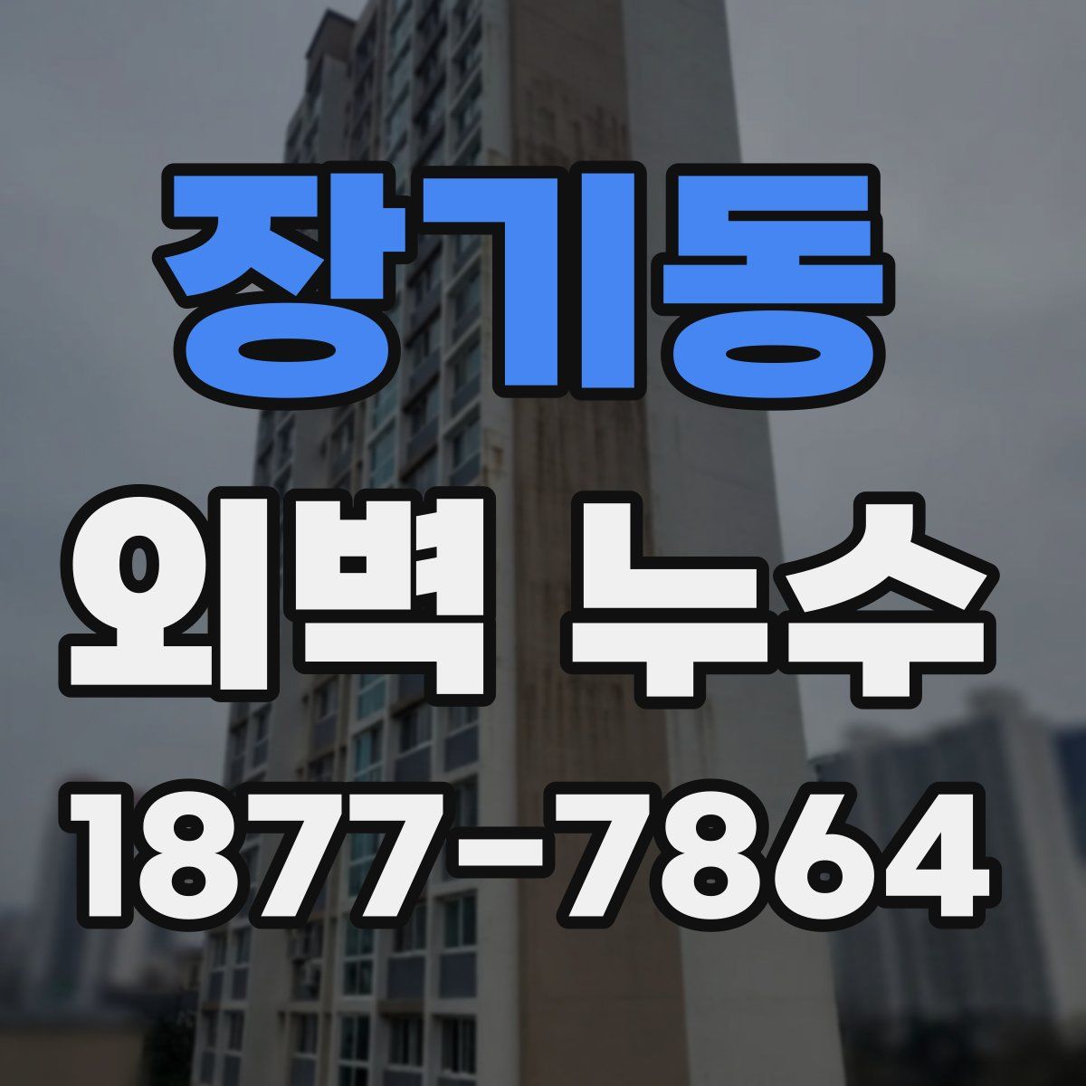 장기동 외벽 누수