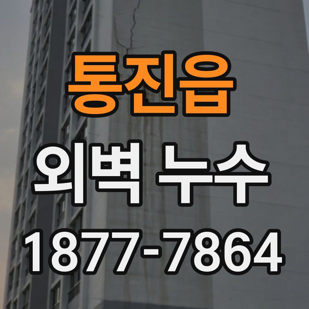 통진읍 외벽 누수