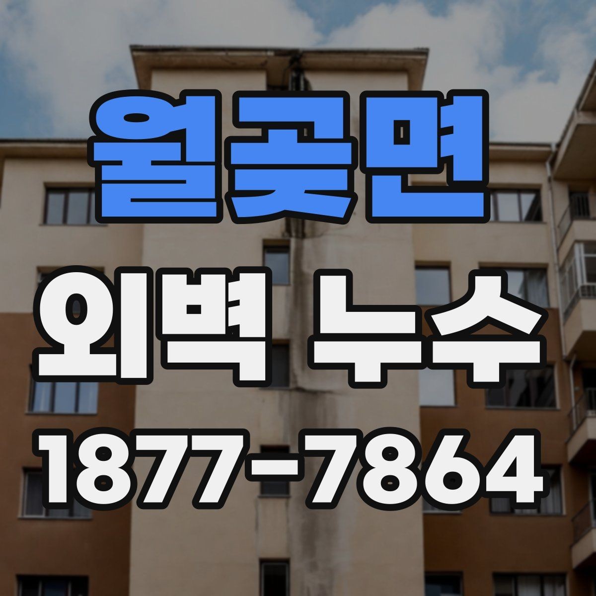 월곶면 외벽 누수 공사 전 알아야 할 절차