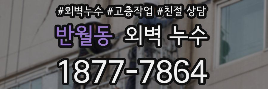 반월동 외벽 누수